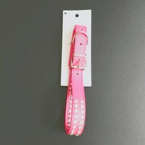 Friends Furever Hot Pink Rhinestone Collar